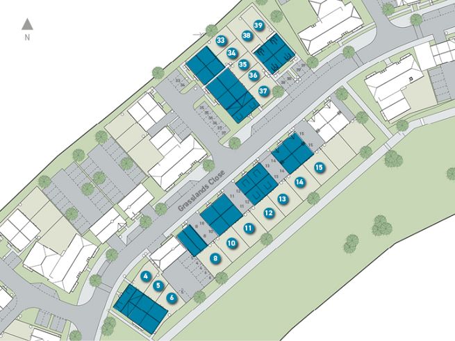 Site plan - artist's impression subject to change